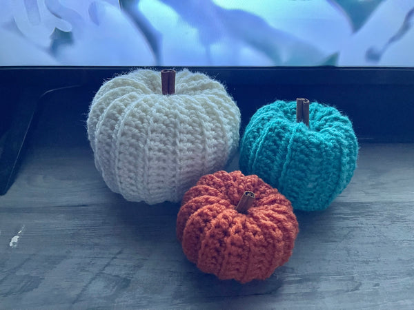 Crochet pumpkin